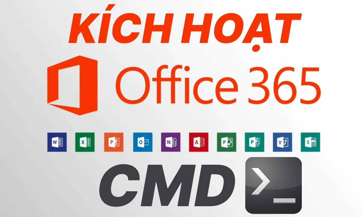 Kích Hoạt Office Bằng CMD